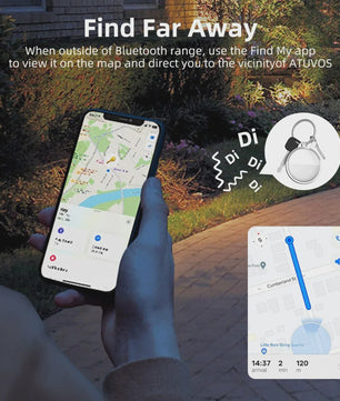 Mini Bluetooth Tracker met Apple Find My compatibiliteit - Vind je spullen terug