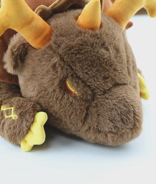 Genshin Impact Zhong Li Morax Draak Pluche Knuffel - 67cm Zacht Kussen Cadeau