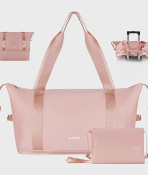 3-delige Koffer Set: 20-inch Trolley, Reistas & Toilettas - Compleet voor Vakantie