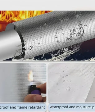 Zelfklevende Schuim Pijpisolatie met Aluminiumfolie - 16-60mm