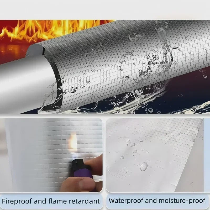 Zelfklevende Schuim Pijpisolatie met Aluminiumfolie - 16-60mm
