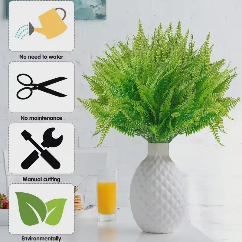 Kunstplant Boston Varen - UV-bestendig - Decoratie voor Binnen & Buiten