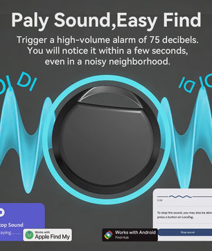 Slimme Tracker met Dubbel Systeem: Vind Alles met Google & Apple Find My