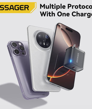 Essager Mini 30W Snellader Type C PD QC3.0 voor iPhone, Samsung, iPad