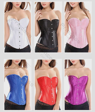 Victoriaans Corset Bustier met Vetersluiting - Plus Size & Vintage Stijl
