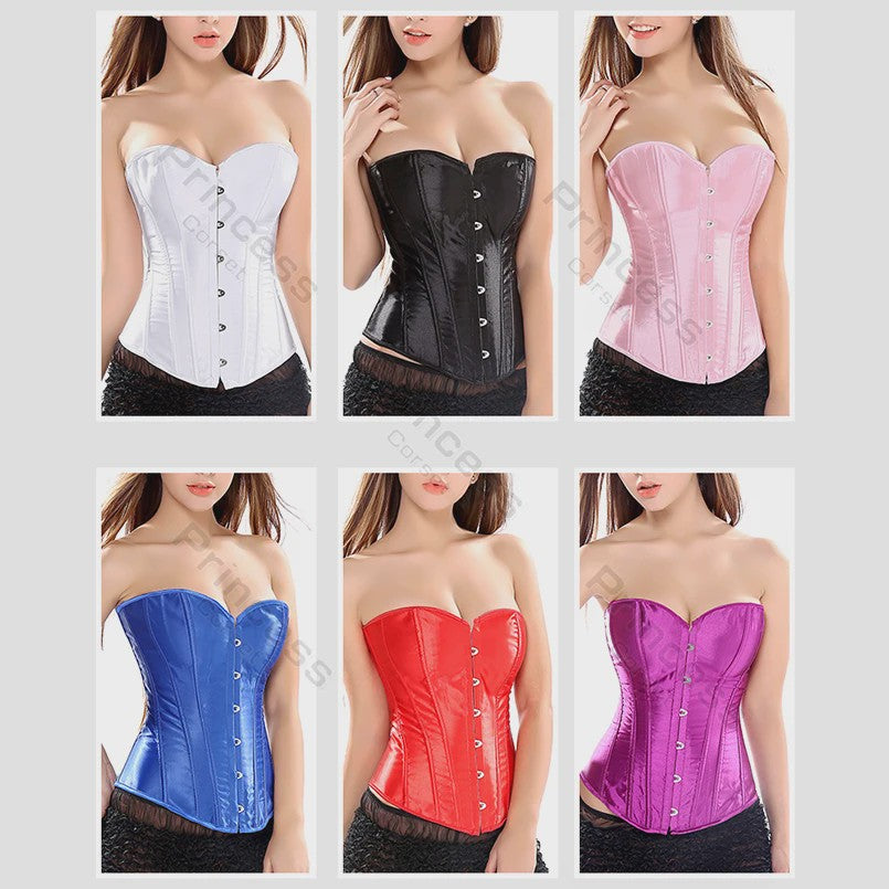 Victoriaans Corset Bustier met Vetersluiting - Plus Size & Vintage Stijl