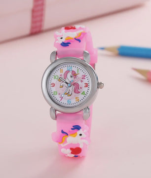 Unicorn Kinderhorloge - Kleurrijk Quartz Horloge voor Kinderen en Studenten