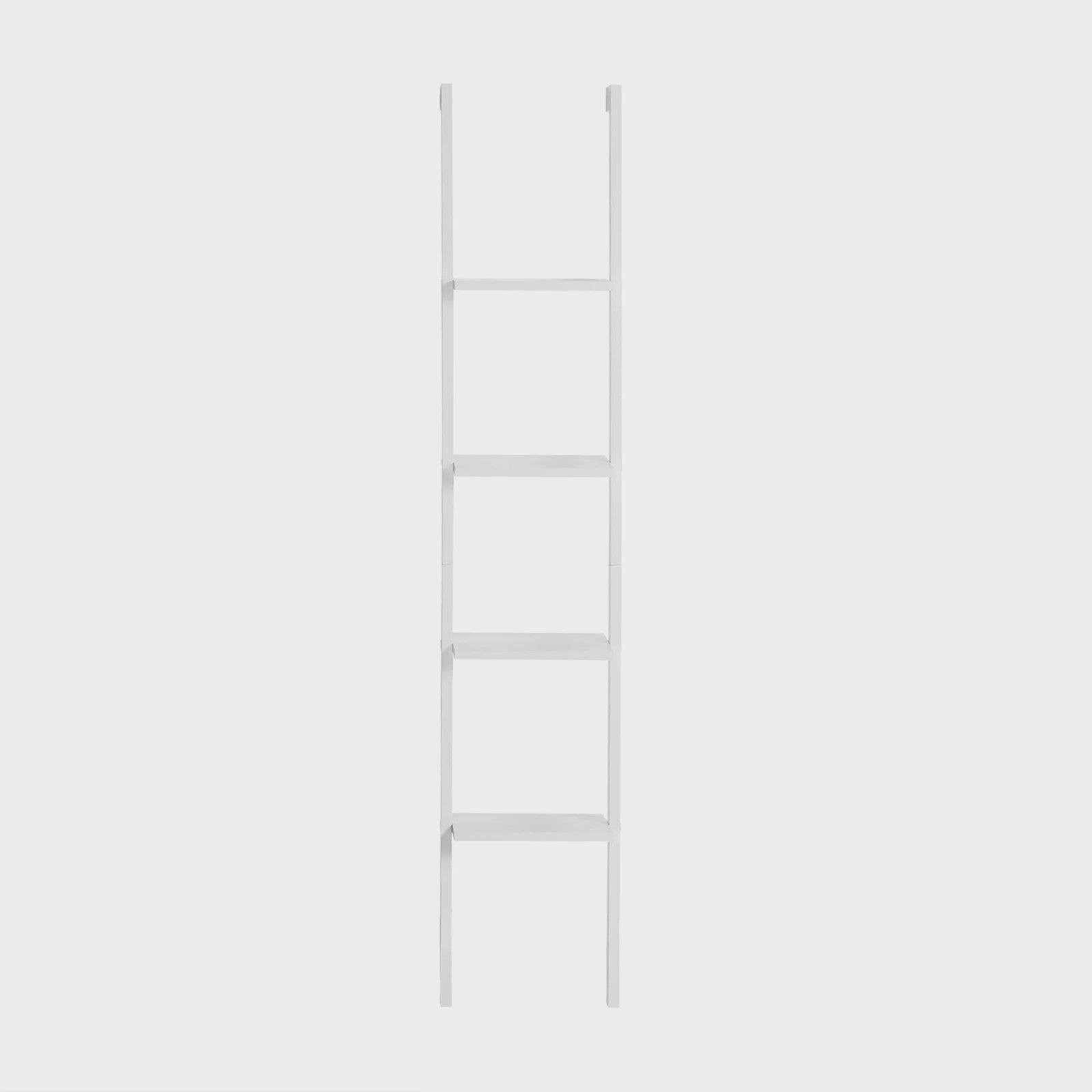 SoBuy FRG15-W Ladder Boekenkast Wit - 4 Planken, Vrijstaand, 33cm Breed