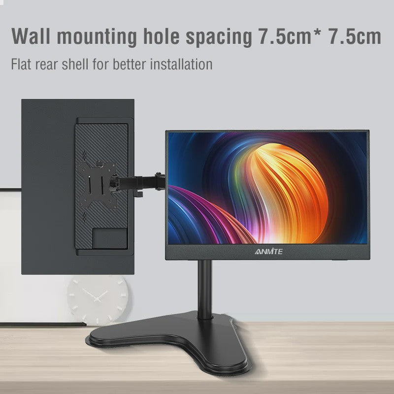 16-inch Draagbare Monitor met Touchscreen Optie, 1200P HDR IPS, Type-C & HDMI - Ideaal voor Gaming en Productiviteit