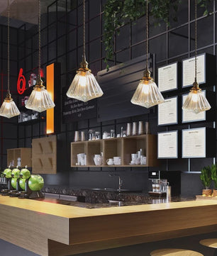Moderne Glazen Hanglamp - Sfeervolle Verlichting voor Keuken, Eetkamer & Slaapkamer