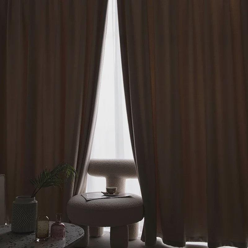 Verduisterende en Geluiddichte Gordijnen - Zwart, Woonkamer, Slaapkamer, Balkon