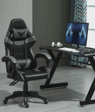 Ergonomische Gaming Stoel met Kantelfunctie - Kunstleer - Bureau & Home Office