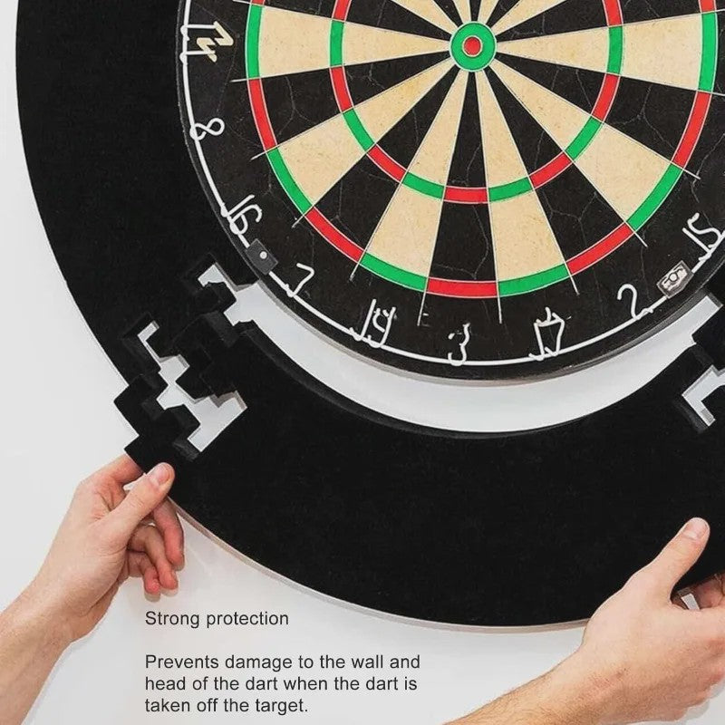 EVA Dartbord Surround Ring - Beschermende Muurring met Jigsaw Systeem