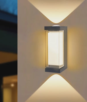 Waterdichte LED Wandlamp voor Buiten en Binnen - Sfeervol Up & Down Licht