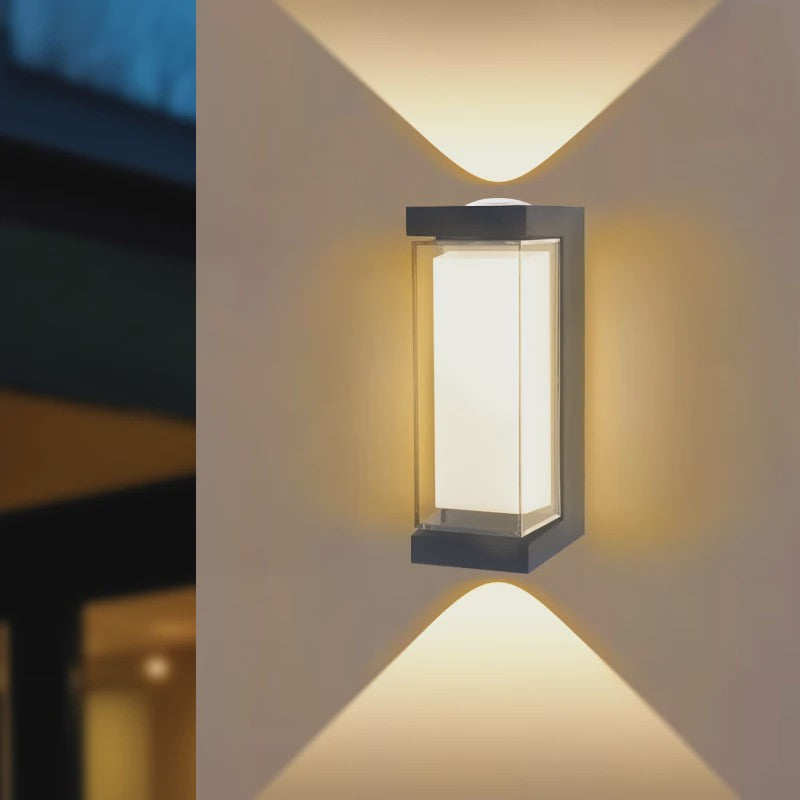 Waterdichte LED Wandlamp voor Buiten en Binnen - Sfeervol Up & Down Licht