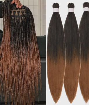 Pre-stretched Braiding Hair 26 Inch - Synthetische Haarverlengingen voor Crochet Braids