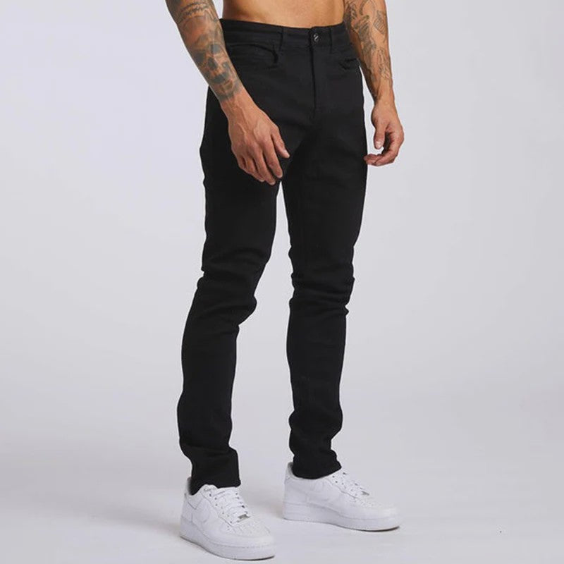 Heren Skinny Jeans met Stretch - Slim Fit Denim Broek voor Streetwear & Casual