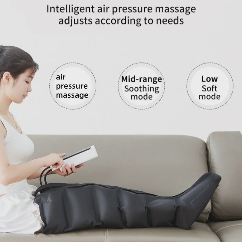 Luchtcompressie Beenmassager - Uitgebreide Versie voor Ontspanning van Benen en Voeten