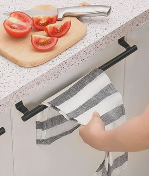 Deurhanddoekhouder - Ophangrek voor Keuken & Badkamer - Zonder Boren