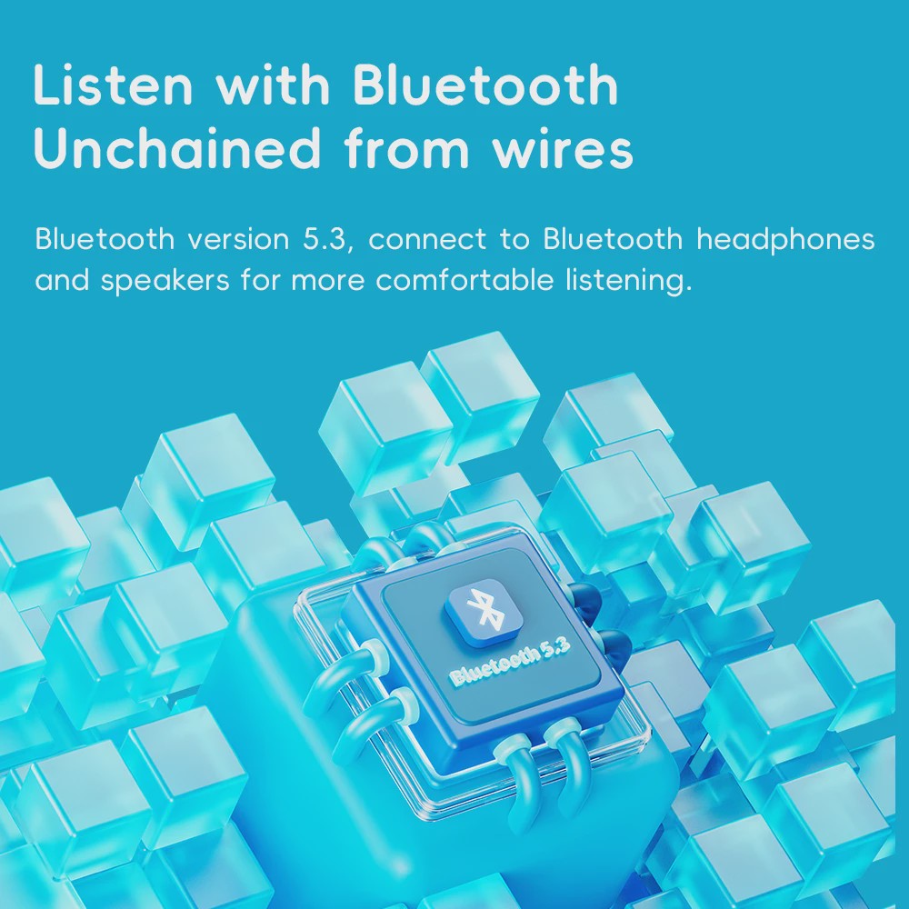 SnowSky FiiO Echo Mini HiFi Bluetooth MP3 Speler - 15 Uur Afspeeltijd, 3.5mm/4.4mm Uitgangen