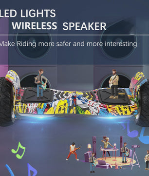 RCB Hoverboard 8.5 Inch Zelfbalancerend met App Controle, Bluetooth & LED Verlichting