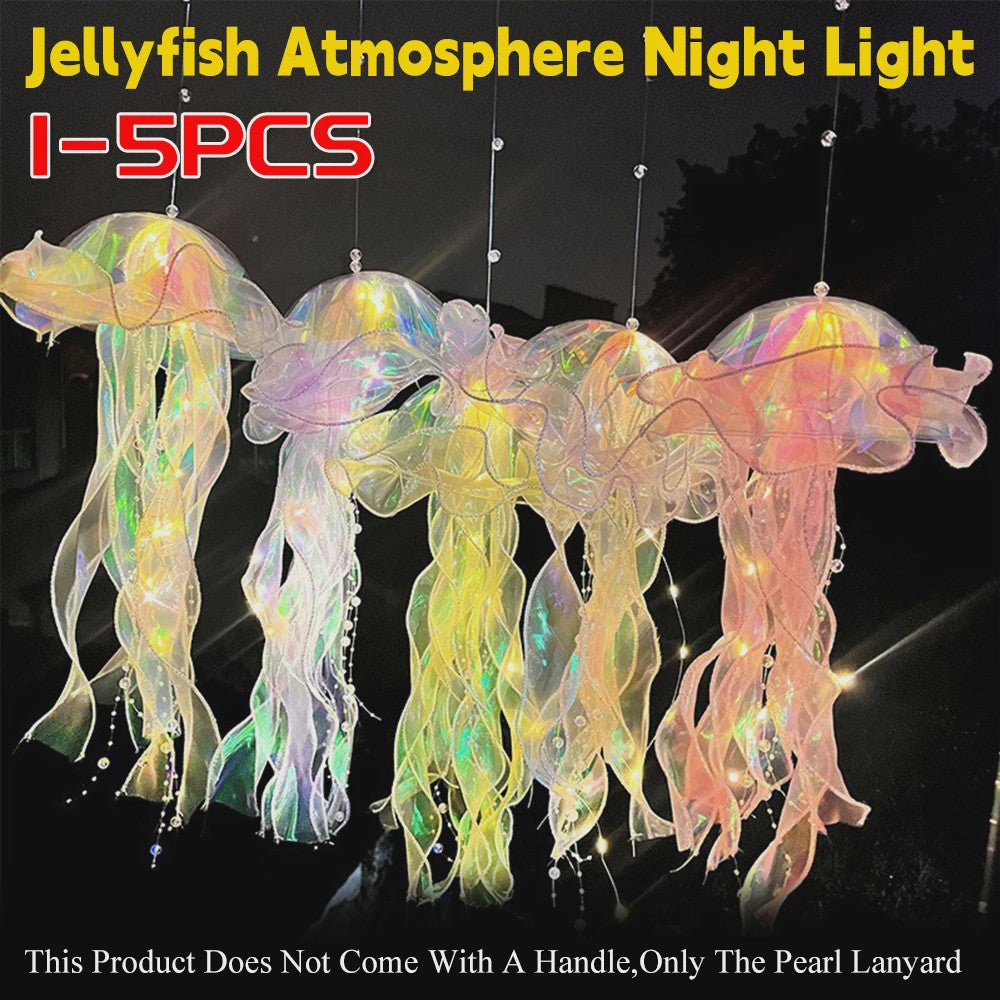 Kleurrijke Kwallen Hanglamp - Sfeervolle DIY Verlichting voor Kinderkamer