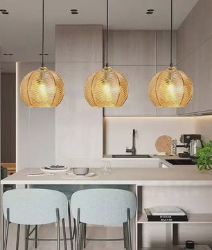 Nordic Vintage Glazen Hanglamp E27 - Verstelbaar - Stijlvol voor Keuken & Eettafel