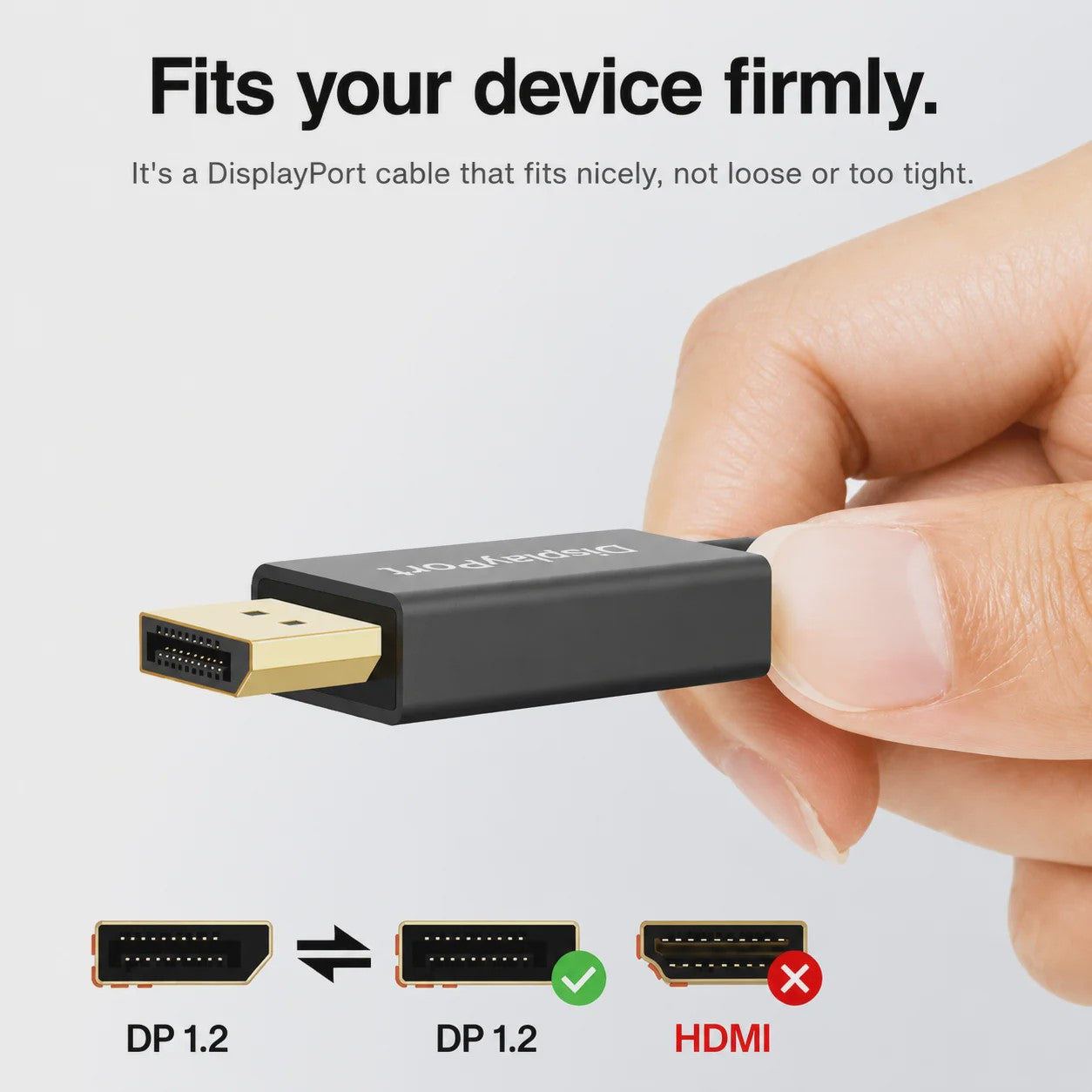HDMI 2.1 Kabel 1M - 8K 60Hz, 4K 240Hz, 48Gbps, HDR, eARC - Gevlochten Nylon