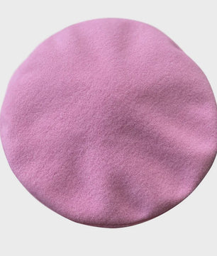 Roze Baret Dames - Koreaanse Stijl Minimalistisch Elegant Schildersmutsje