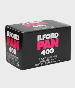 10 Rollen ILFORD PAN 400 Zwart-Wit Film 135mm (36 Exp.)