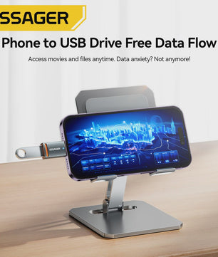 Essager USB 3.0 OTG Adapter: Type-C & USB-A naar Micro/iPhone Converter