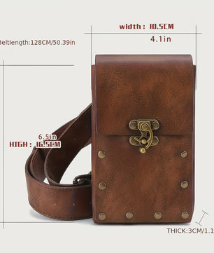 Middeleeuwse Riem Set met Corset, Pouch en Flesjes - Renaissance & Festival Accessoires