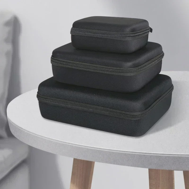 Veelzijdige EVA Hardcase Opbergdoos - Schokbestendig en Draagbaar voor Oordopjes, Accessoires & Make-up