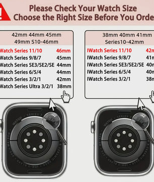 Milanese Loop Band voor Apple Watch - Premium Roestvrij Staal - Diverse Maten & Series