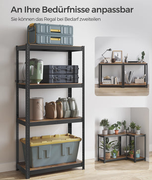 Robuuste Opbergkast - 5 Laags Stellingkast voor Garage, Kelder & Werkplaats | SediaXL