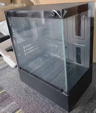 WJCOOLMAN Xuanwu Mini/Pro PC Behuizing - M-ATX/ITX, 270° Panoramisch Uitzicht
