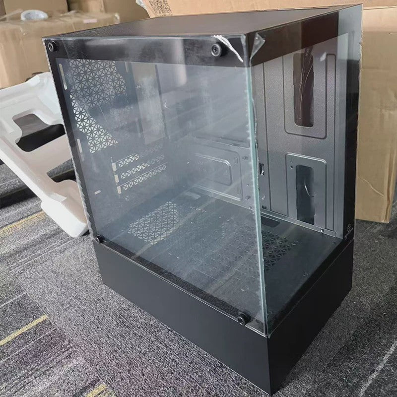 WJCOOLMAN Xuanwu Mini/Pro PC Behuizing - M-ATX/ITX, 270° Panoramisch Uitzicht