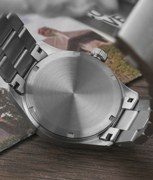 Militado ML08 Vintage Herenhorloge - Quartz VH31, Saffierglas, 10ATM Waterdicht