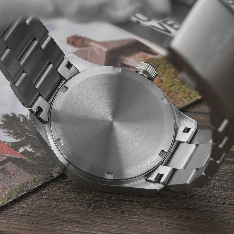 Militado ML08 Vintage Herenhorloge - Quartz VH31, Saffierglas, 10ATM Waterdicht