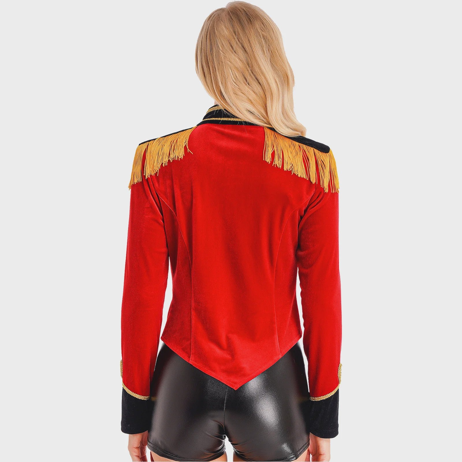 Dames Ringmaster Kostuum Jas - Circus Showman & Leeuwentemmer Cosplay