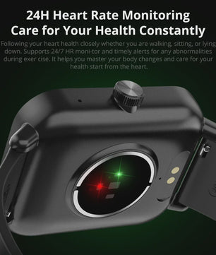 COLMI P81 Smartwatch met Bellen, 1.9" HD Scherm, 24H Gezondheidsmonitoring & 100+ Sportmodi