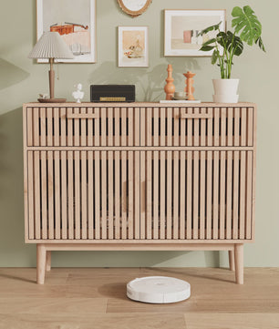 Landelijke Dressoir met 4 of 6 Lades - Houten Opbergkast