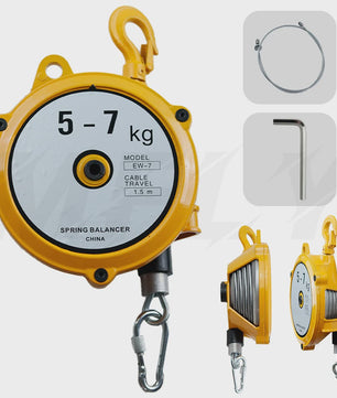 Veren Balancer 5-7kg - 1.5m Staalkabel - Ergonomisch Ophangsysteem voor Productielijn