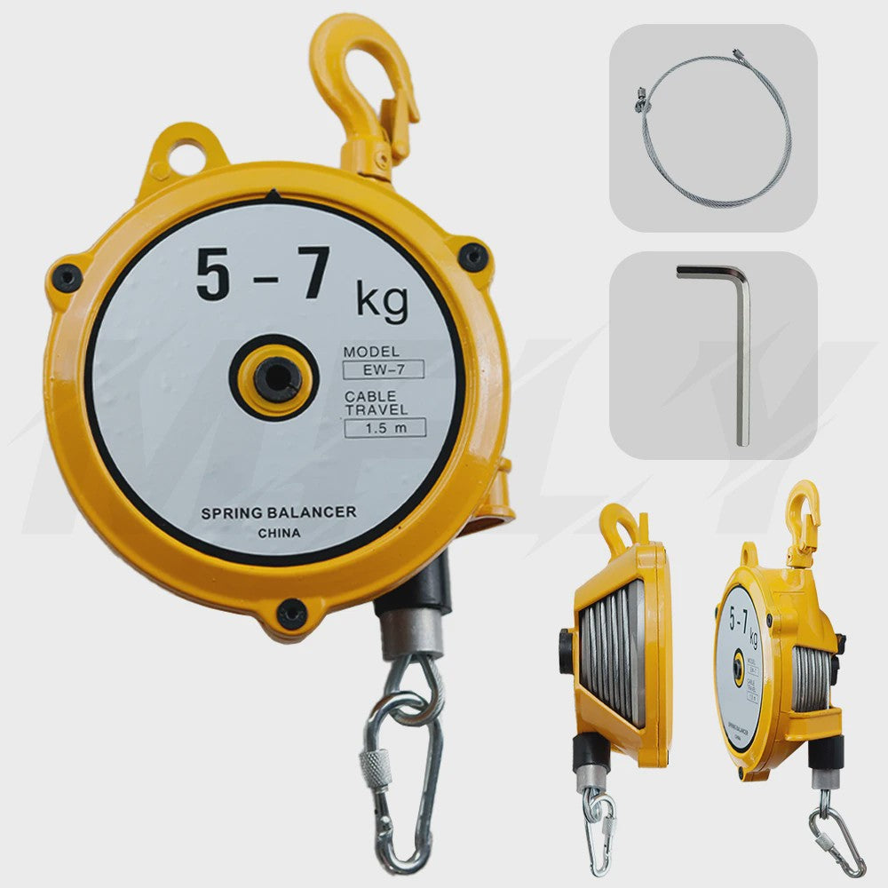 Veren Balancer 5-7kg - 1.5m Staalkabel - Ergonomisch Ophangsysteem voor Productielijn