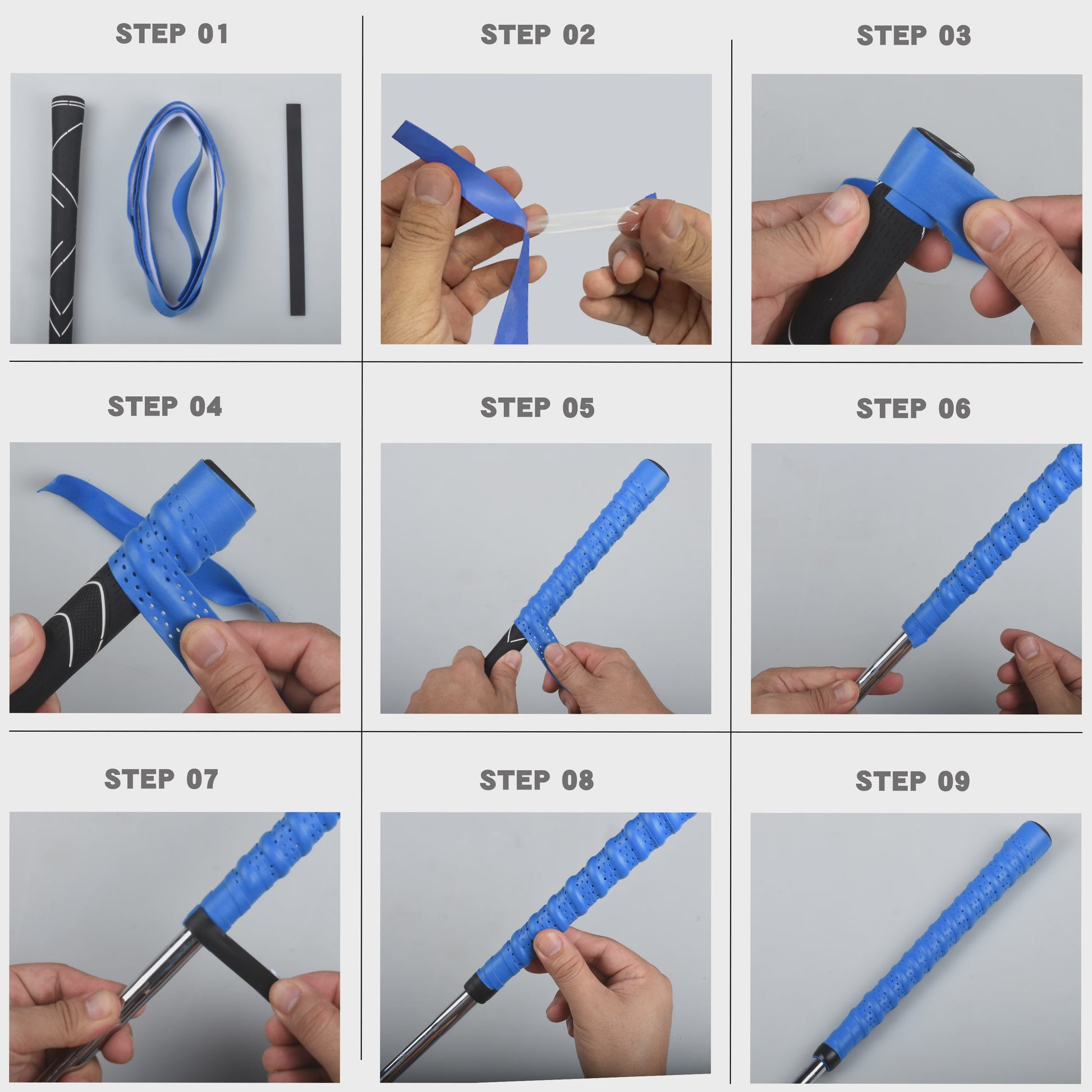 Golf Grip Tape - Antislip, Zweetbestendig PU Wrap voor Golfclubs