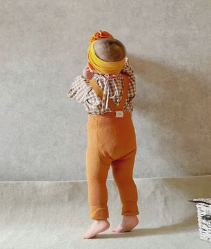 Baby Leggings met Bretels - Hoge Taille & Elastisch - Lente Kleding voor Jongens en Meisjes (1-2 Jaar)