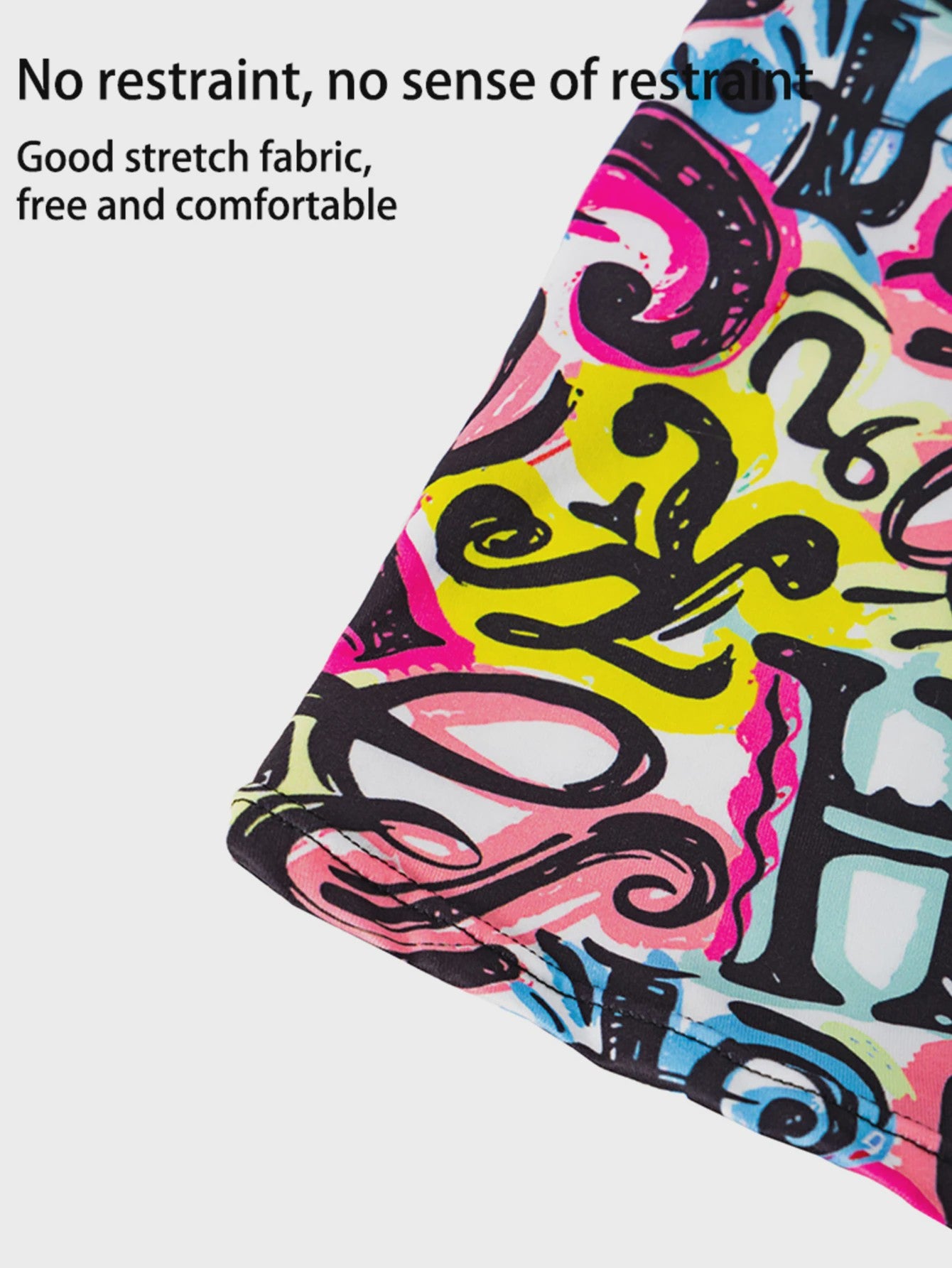 10-Pack Heren Boxershorts - Comfortabel, Zacht & Stijlvol Grafitti Print