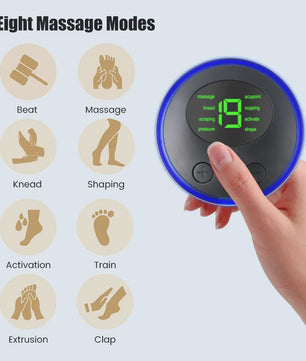 Draagbare EMS Nek Massager voor Spierpijn Verlichting & Ontspanning