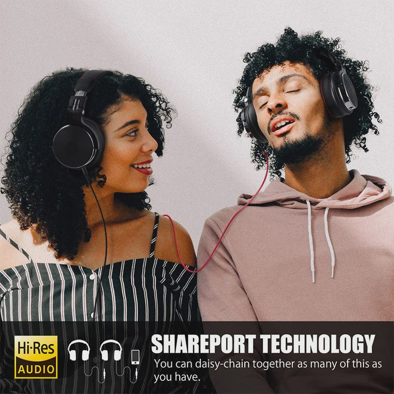 Oneodio Studio Pro 50 DJ Koptelefoon met Microfoon - Over-Ear HiFi Monitor Headset
