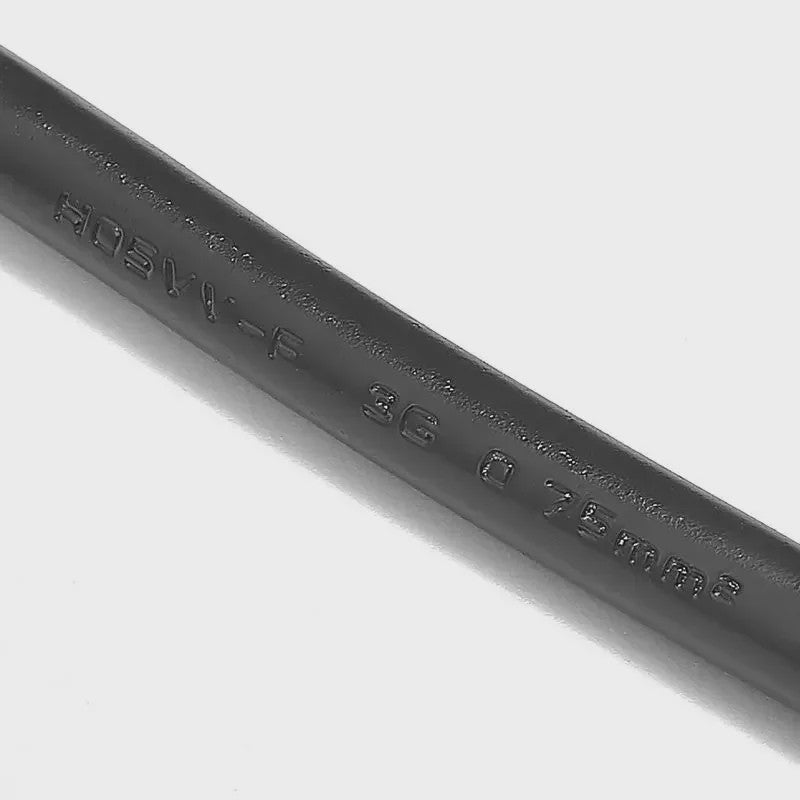 EU Power Kabel IEC C13 Verlengsnoer - 1.2m, 1.5m, 2m, 3m - Voor PC, TV, Monitor, Laptop